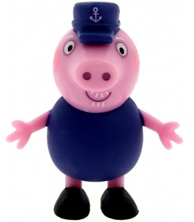 Figura Abuelo Grandfather Peppa Pig 7 cms