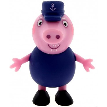 Figura Abuelo Grandfather Peppa Pig 7 cms
