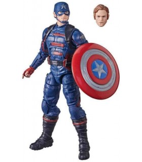Figura Captain America John F. Walker The Falcon And The Winter Soldier Articulada 15 cms
