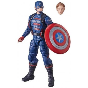 Figura Captain America John F. Walker The Falcon And The Winter Soldier Articulada 15 cms