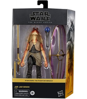 Figura Jar Jar Binks Star Wars Black Series Articulada 15 cms