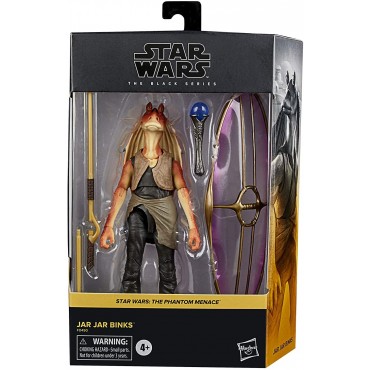 Figura Jar Jar Binks Star Wars Black Series Articulada 15 cms