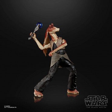 Figura Jar Jar Binks Star Wars Black Series Articulada 15 cms