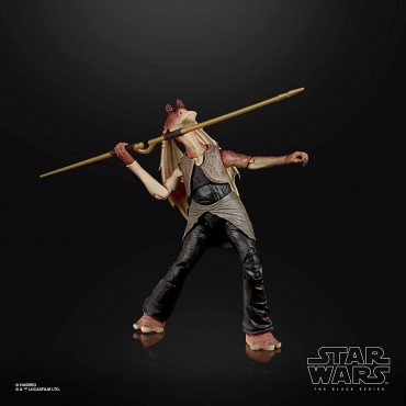 Figura Jar Jar Binks Star Wars Black Series Articulada 15 cms