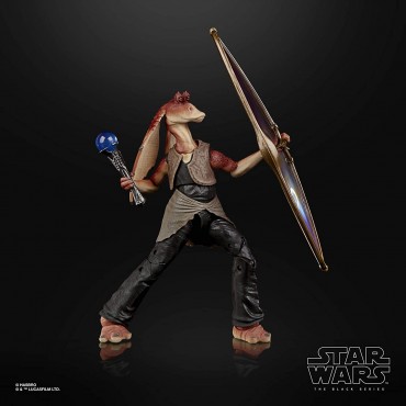 Figura Jar Jar Binks Star Wars Black Series Articulada 15 cms