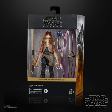 Figura Jar Jar Binks Star Wars Black Series Articulada 15 cms