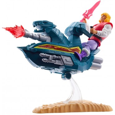 Figura Prince Adam & Sky Sled Masters del Universo Articulada 15 cms