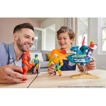 Figura Prince Adam & Sky Sled Masters del Universo Articulada 15 cms