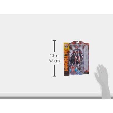 Figura Magneto Marvel Select Articulada 18 cms