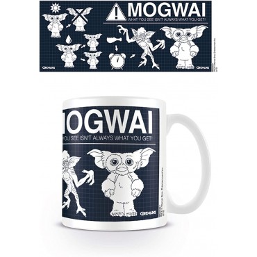 Taza Gremlins Instrucciones Mogwai Cerámica 330 mls