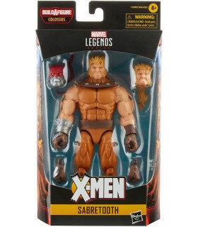 Figura Sabretooth Dientes de Sable X-Men Marvel Legends Articulada 15 cms