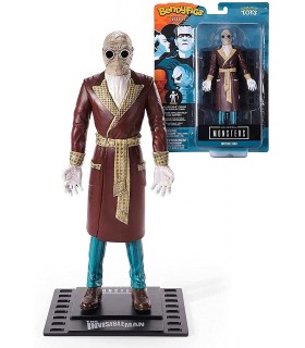 Figura Hombre Invisible Universal Monsters Bendyfigs Flexible 18 cms