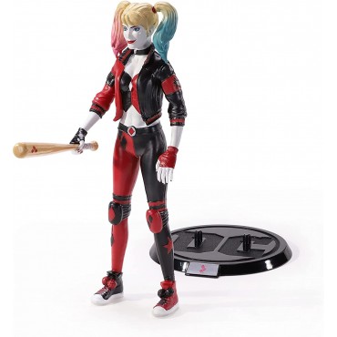 Figura Harley Quinn Bendyfigs 18 cms