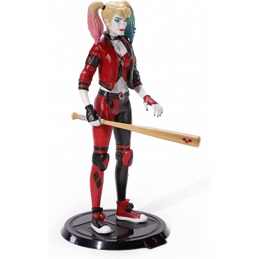 Figura Harley Quinn Bendyfigs 18 cms