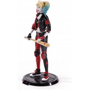 Figura Harley Quinn Bendyfigs 18 cms