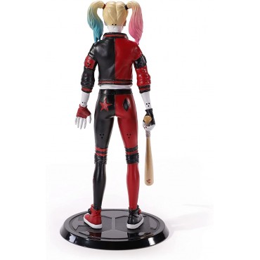 Figura Harley Quinn Bendyfigs 18 cms