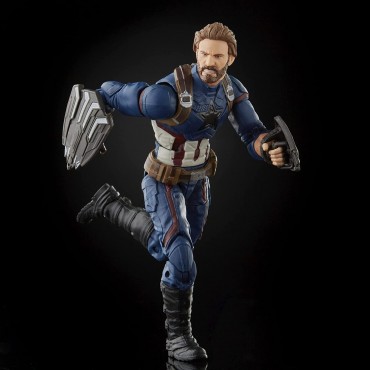 Figura Capitán América Marvel Legends Articulada 15 cms