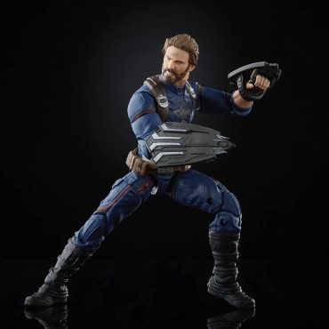 Figura Capitán América Marvel Legends Articulada 15 cms