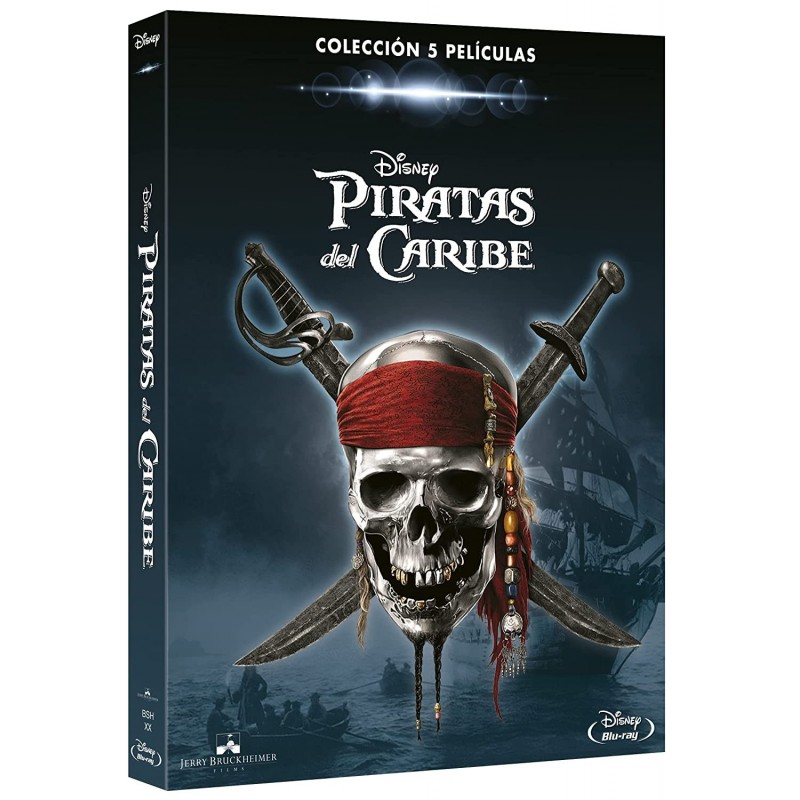 Colección Piratas Del Caribe 1-5 [Blu-ray] (2003, 2006, 2007, 2007, 2017)