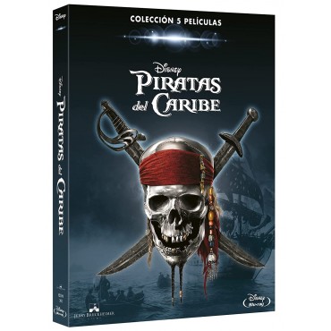Colección Piratas Del Caribe 1-5 [Blu-ray] (2003, 2006, 2007, 2007, 2017)