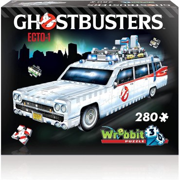 Puzle Coche ECTO-1 3D  Cazafantasmas Ghostbusters