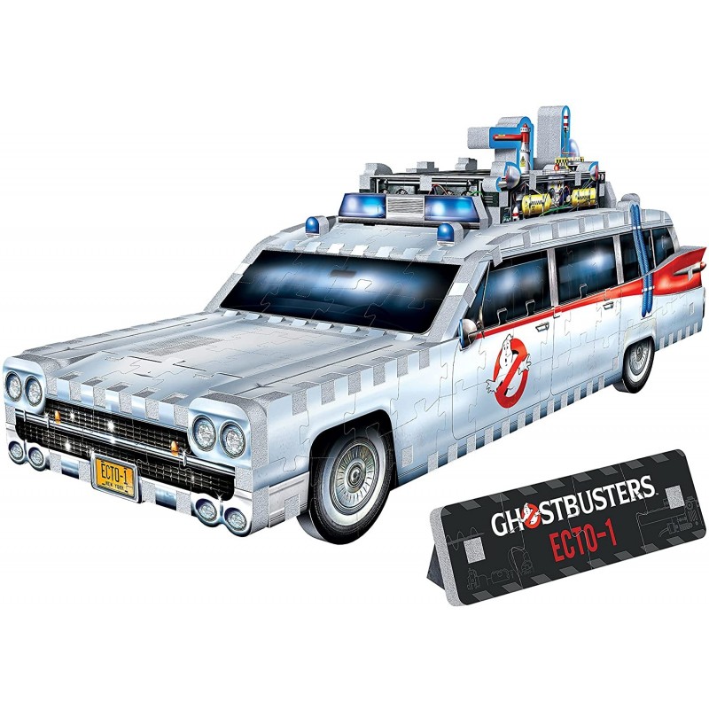 Puzle Coche ECTO-1 3D  Cazafantasmas Ghostbusters