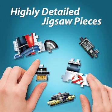 Puzle Coche ECTO-1 3D  Cazafantasmas Ghostbusters