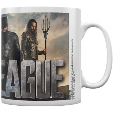 Taza Justice League Liga de la Justicia DC Cerámica 315 mls