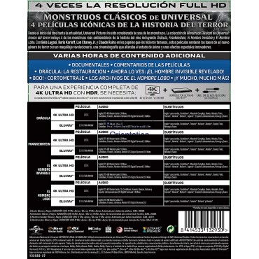 Universal Monsters Pack [BLU_RAY]