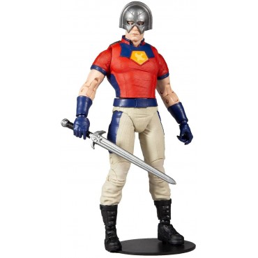 Figura Peacemaker The Suicide Squad DC Multiverse Collect to Build King Shark Articulada 18 cms