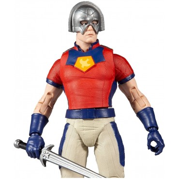 Figura Peacemaker The Suicide Squad DC Multiverse Collect to Build King Shark Articulada 18 cms