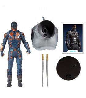 Figura Bloodsport The Suicide Squad DC Multiverse Collect to Build King Shark Articulada 18 cms