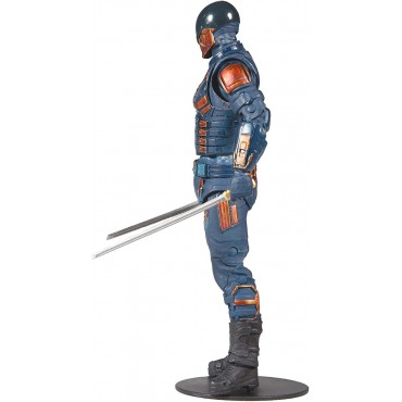 Figura Bloodsport The Suicide Squad DC Multiverse Collect to Build King Shark Articulada 18 cms