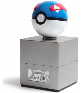 Bola Réplica Electrónica Diecast Pokémon Pokeball Great Ball Azul