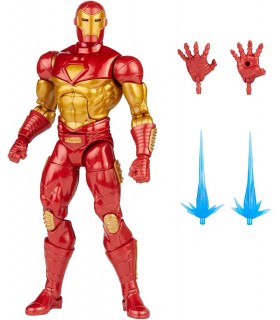 Figura Iron Man Modular Marvel Legends Articulada 17 cms 