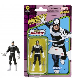 Figura Bullseye Retro Marvel Legends Articulada 9,5 cms