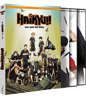 Haikyu!! Los Ases Del Voley -Blu-Ray Edición Coleccionistas Temporada 2 Parte 1 Ep. 1 A 13 [Blu-ray]