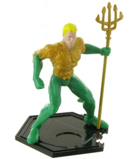Figura Aquaman Liga de la Justicia 9 cms