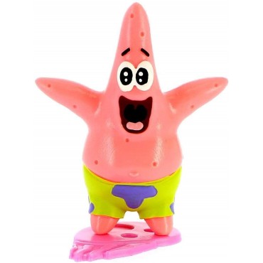 Figura Patricio Bob Esponja 8 cms
