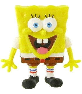 Figura Bob Esponja Sonrisa 6 cms
