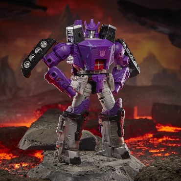 Figura Galvatron Kingdom Leader Class Transformers Articulada 18 cms       