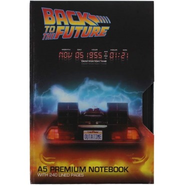 Libreta Regreso al Futuro Back to the Future Premium Formato VHS 