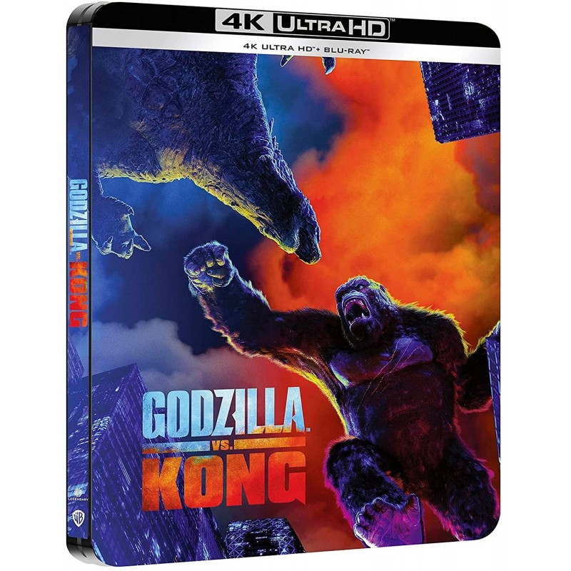 Godzilla Vs Kong - Steelbook 4k UHD + Blu-ray [Blu-ray]