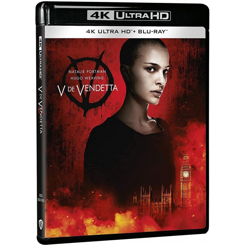 V de Vendetta [4k UHD +Blu-ray]