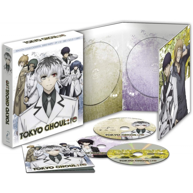 Tokyo Ghoul: Re Episodios 1 A 12 (P 1) Blu-Ray Edición Coleccionistas [Blu-ray]