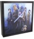 Cuadro The Last Jedi Star Wars 3D Luminart Holograma 