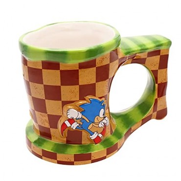 Taza Sonic Run 3D Cerámica 250 mls