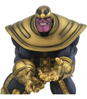 Figura Thanos Marvel Estatua Diorama 23 cms