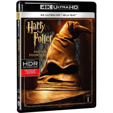 Harry Potter y la Piedra Filosofal [4K UHD,Blu-ray] (2001) Harry Potter And The Sorcerer'S Stone