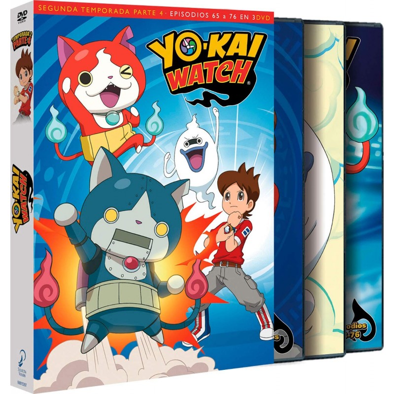 Yo-Kai Watch Temporada 2 Parte 4 Episodios 65 A 76 [DVD]